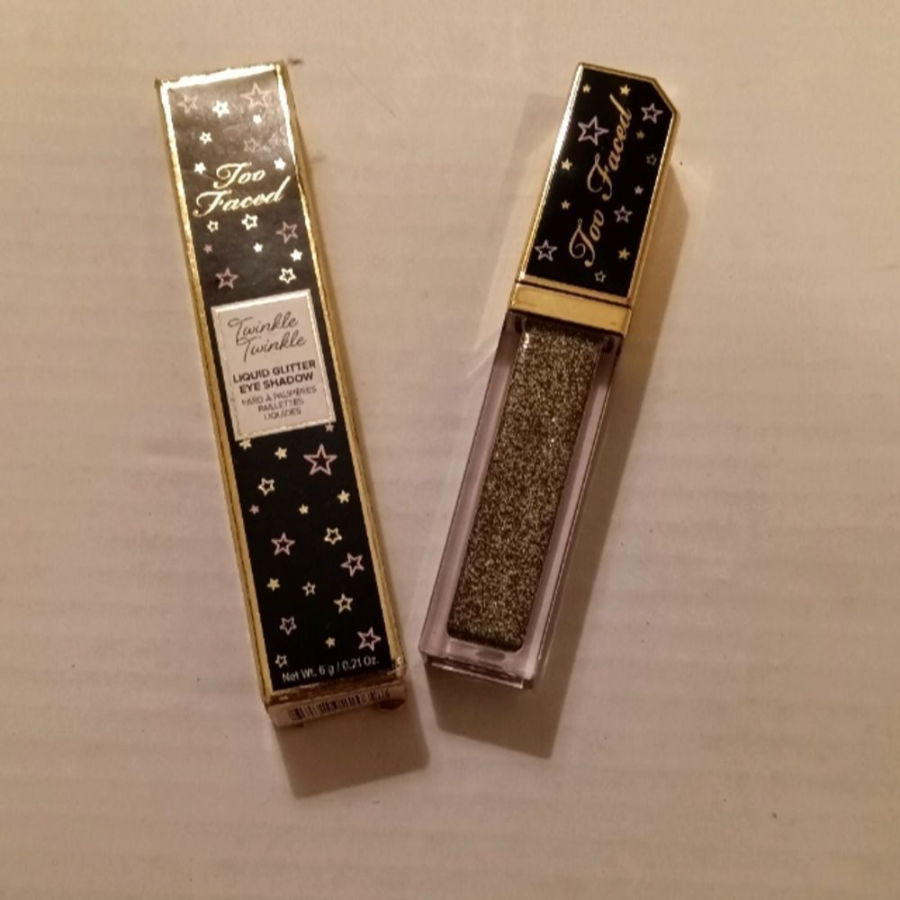 Too faced twinkle twinkle liquid glitter eyeshadow- color- licorich